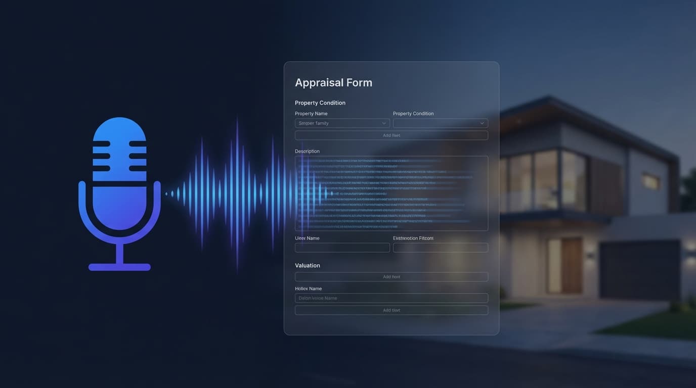 Voice Dictation for Appraisers: How to Work From Your Truck